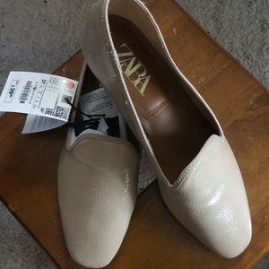 Patent Finish Flats from Zara